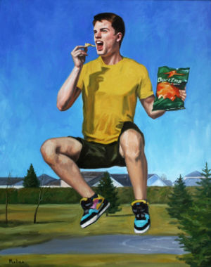 'Mad for Doritos' Campaign Portrait Commission - Imaginary Chair