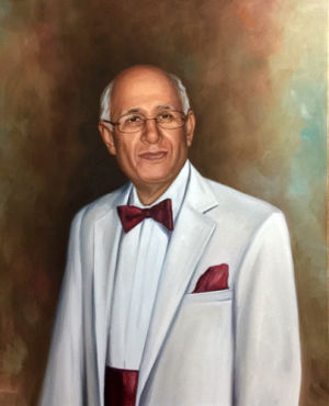 Portrait of Mr.Beharry