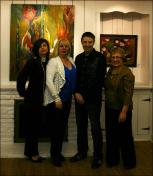 Serving as a juror at the Richmond Hill Group of Artists 33rd Annual Juried Exhibition & Sale 2011